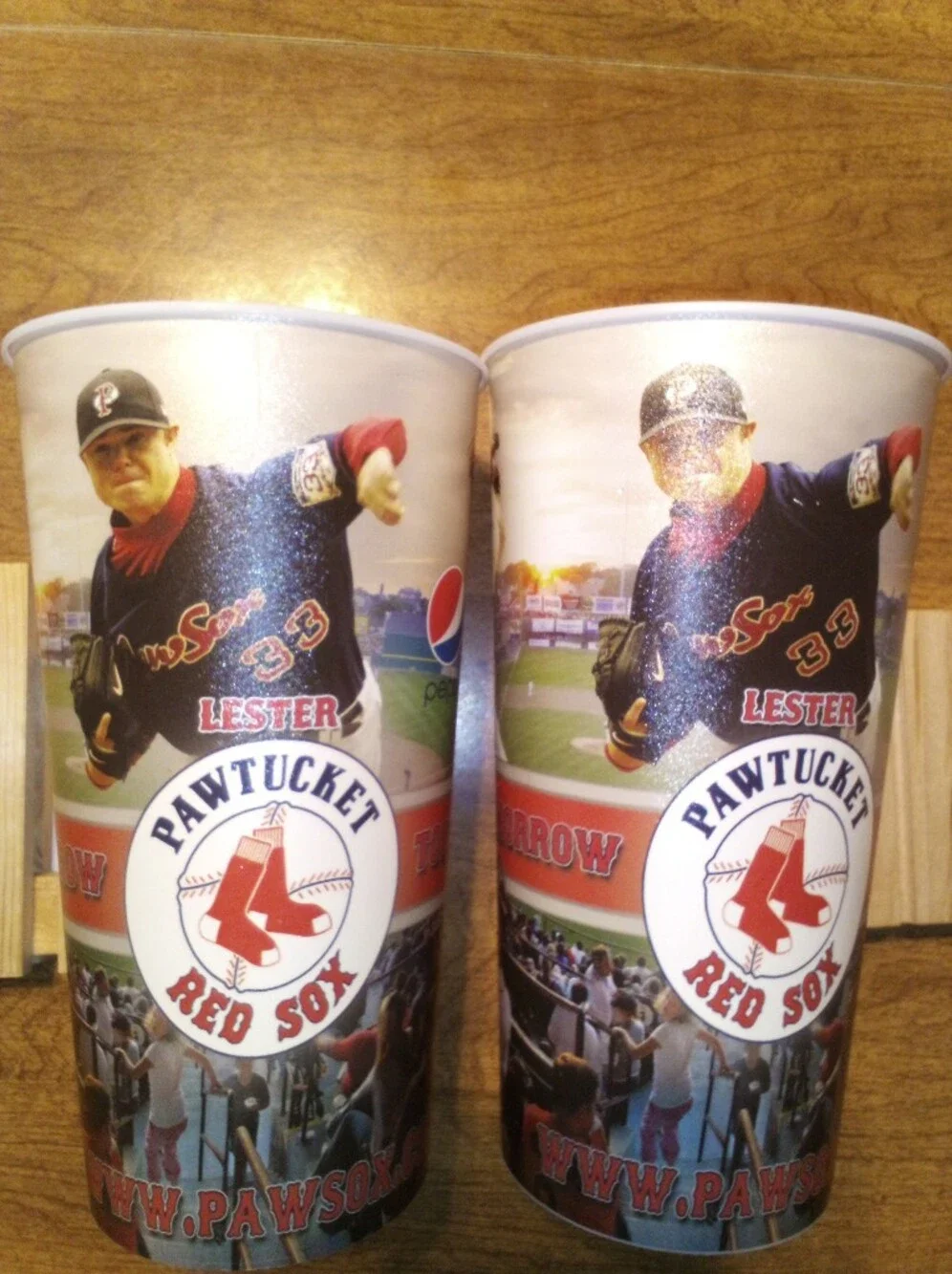 Pawtucket Red Sox McCoy Stadium Stars Of Tomorrow 32Oz Pepsi Souvenir Cups